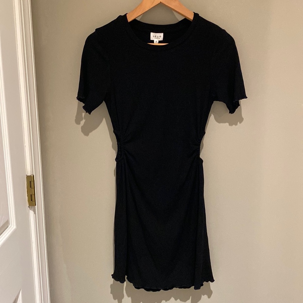 Le Lis | Black cutout dress |Size M
